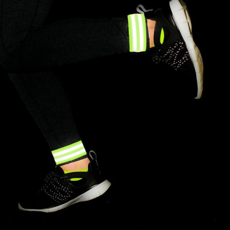 Reflective Running Armband 2 Pack (wrist & Ankle)