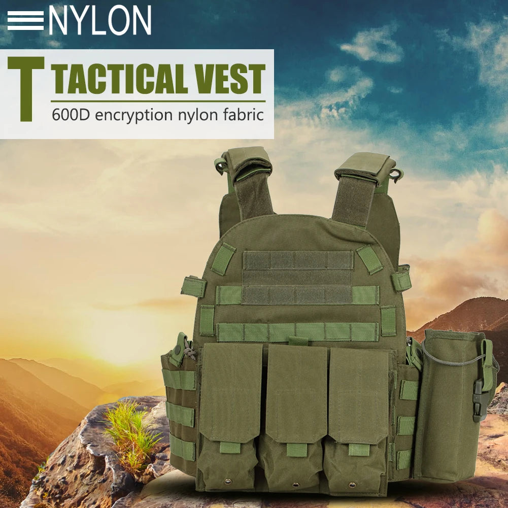 Adjustable Nylon MOLLE Tactical Hunting Vest