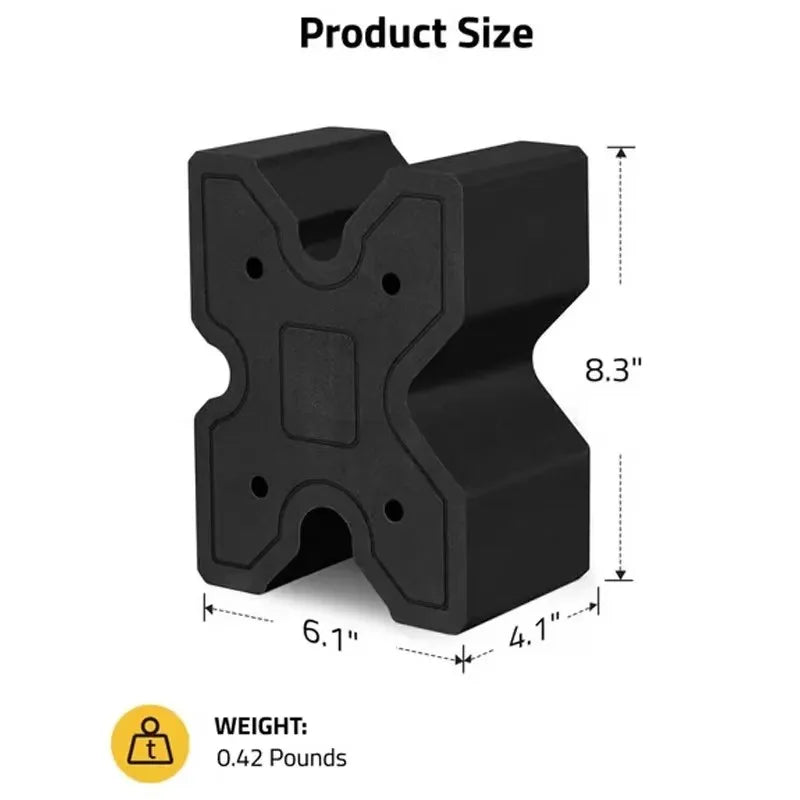 X Block EVA Foam Shooting Rest Universal Rifle & Shotgun
