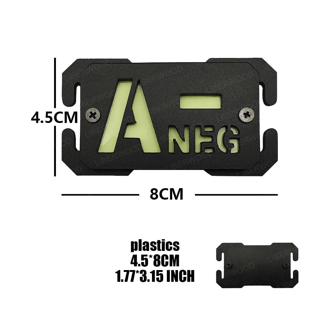 MOLLE Night Light Id Patch (hook & Loop)