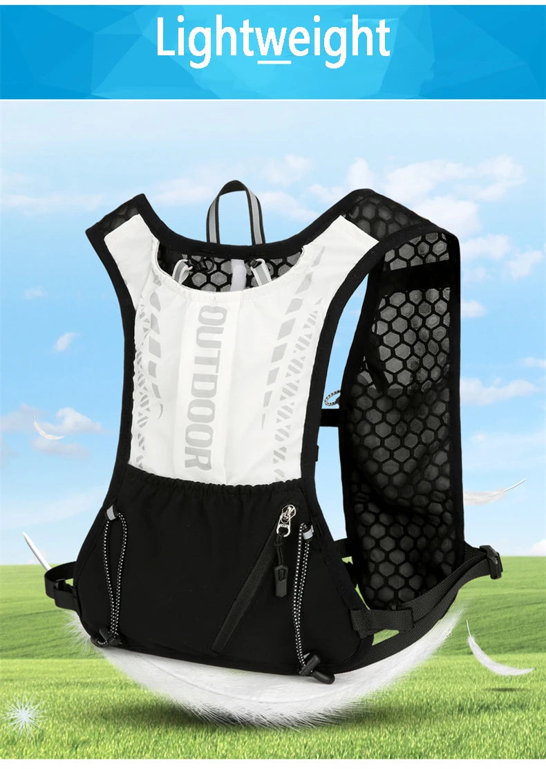 Reflective Hydration Vest Running & Cycling