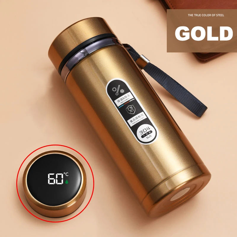 LED Temperature Stainless Steel Thermos