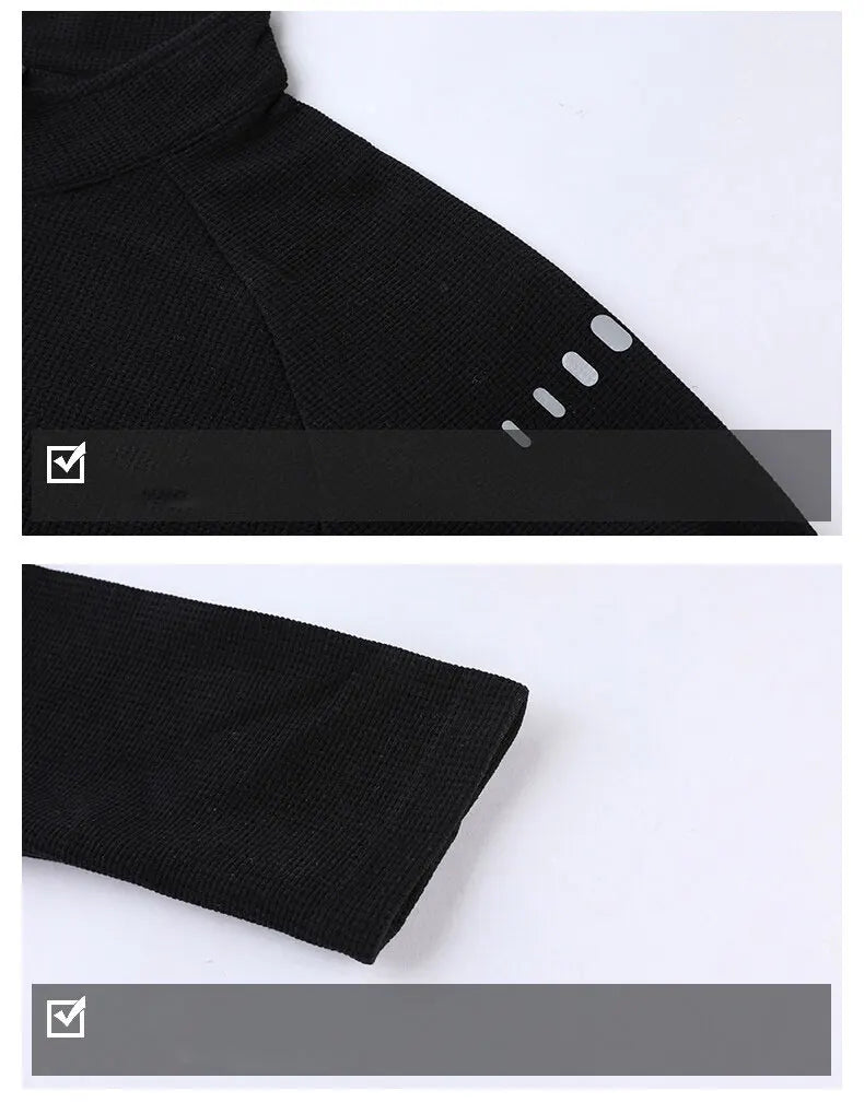 Men's Reflective Running Long Sleeve Tee