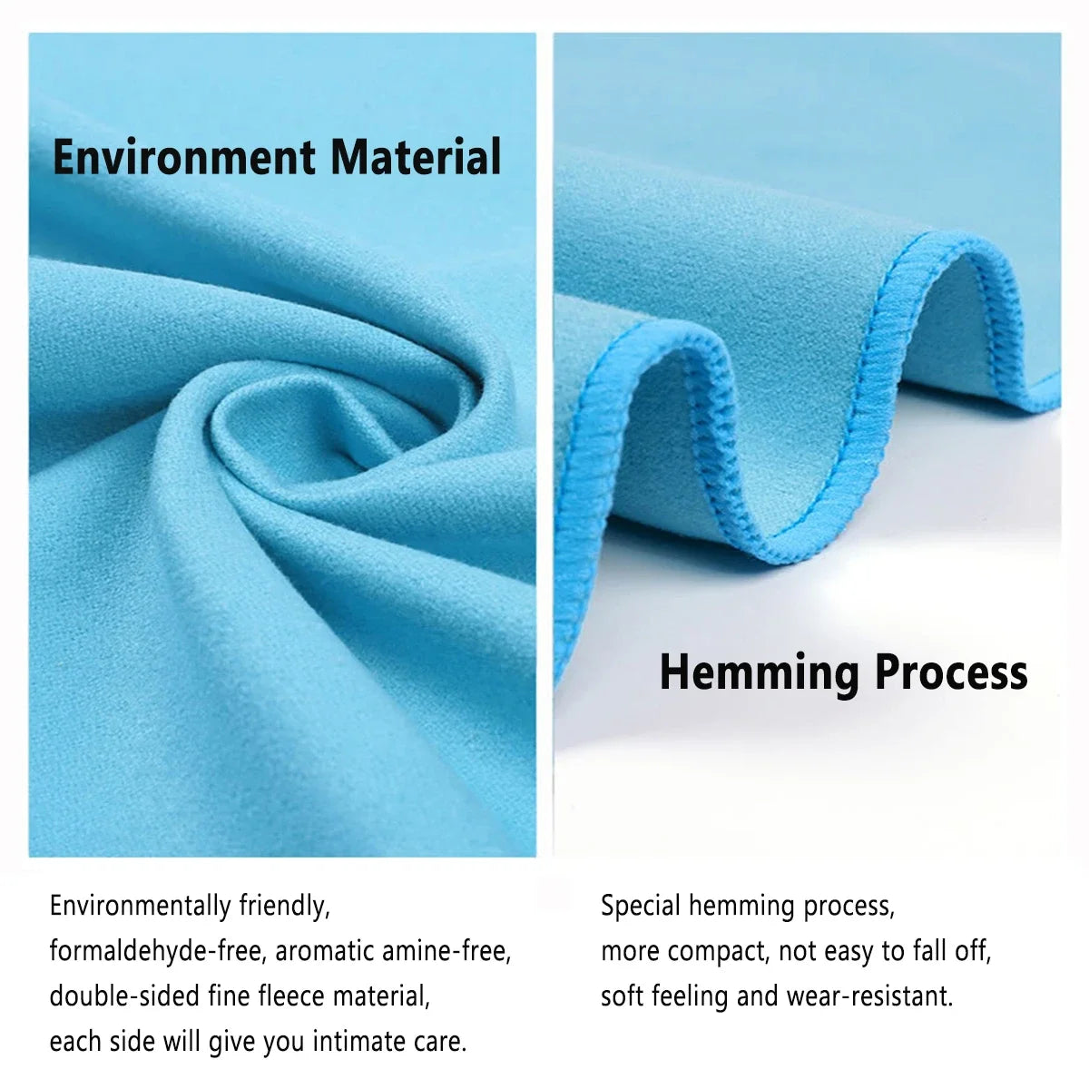 Quick Dry Microfiber Sports Towel 40×80 & 80×160 Cm