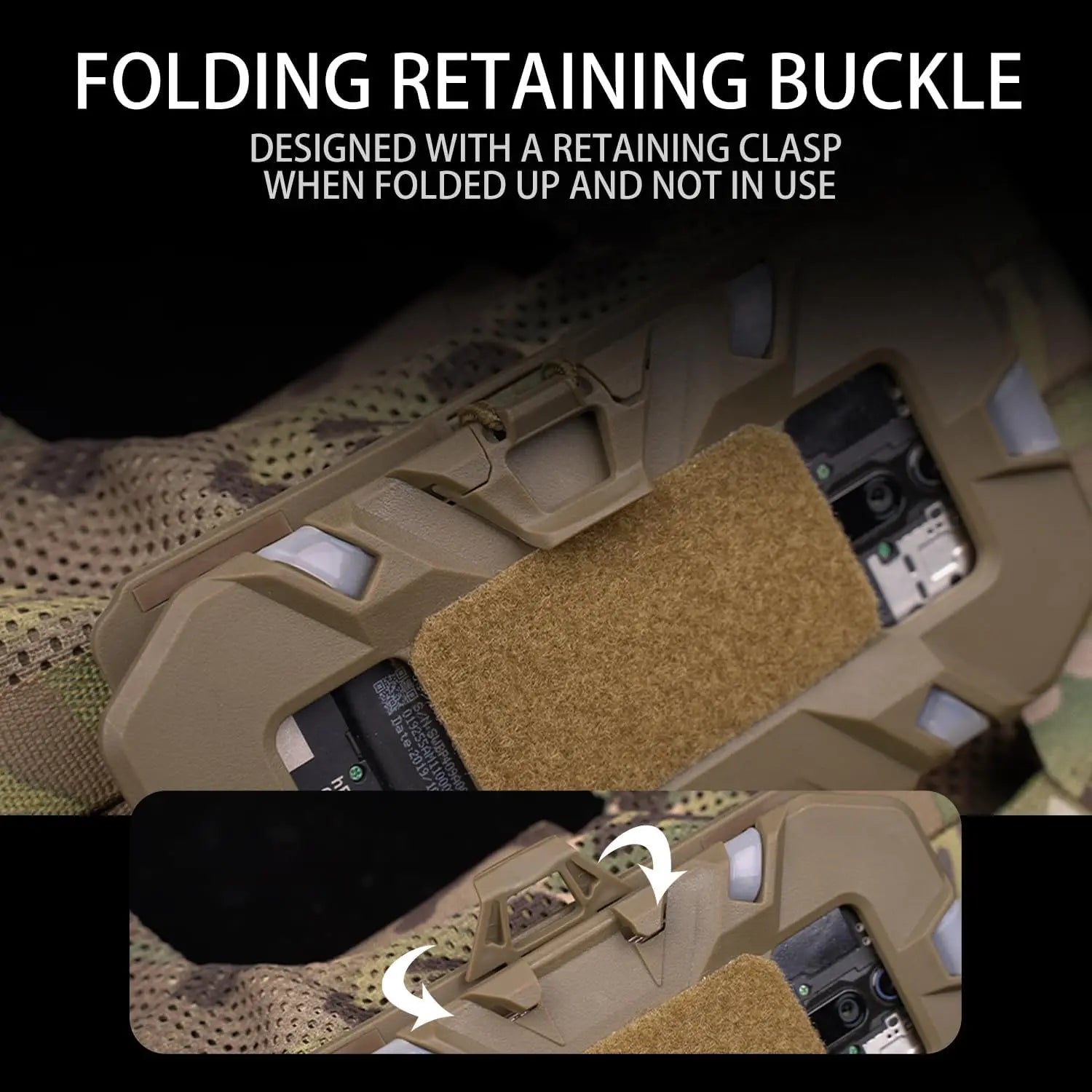MOLLE Folded Navigation Board Phone Holder