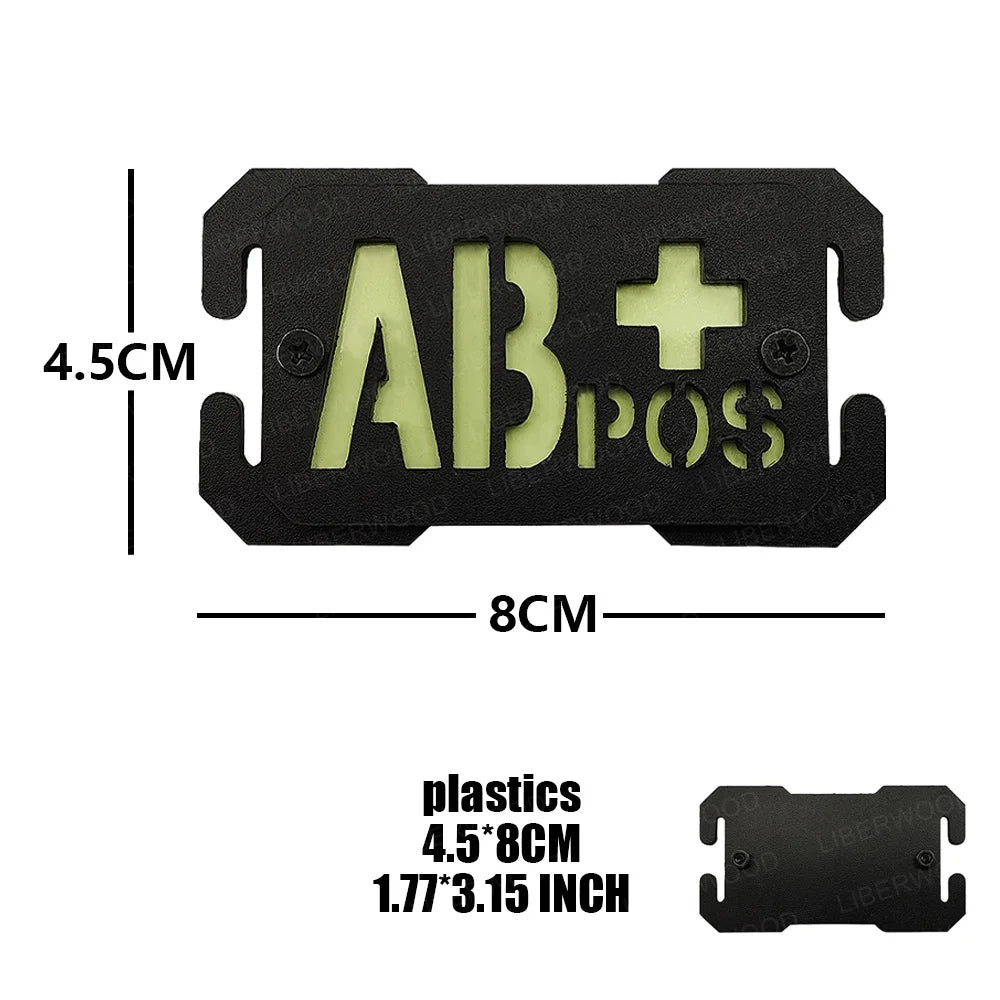MOLLE Night Light Id Patch (hook & Loop)