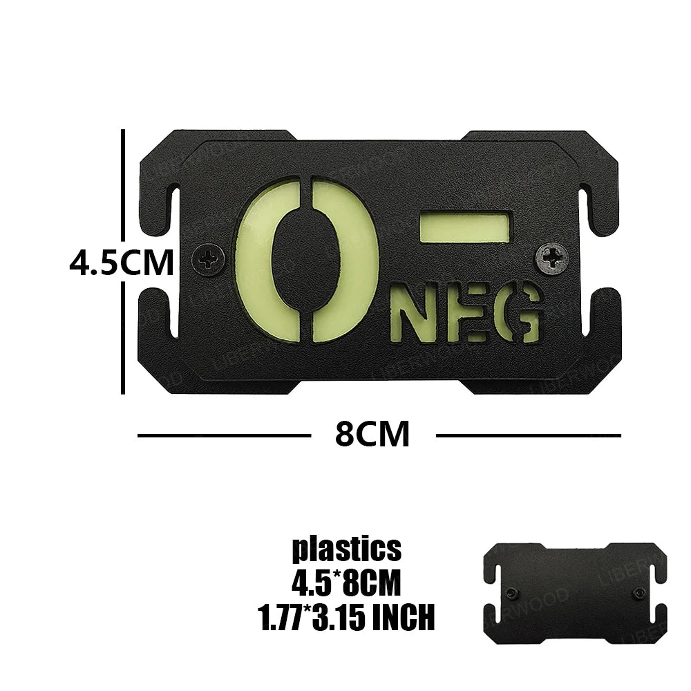 MOLLE Night Light Id Patch (hook & Loop)