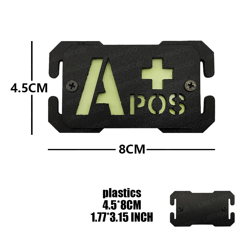 MOLLE Night Light Id Patch (hook & Loop)
