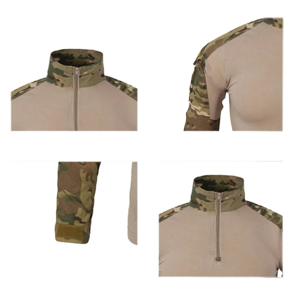 Tactical Camouflage Shirt & Pants Set