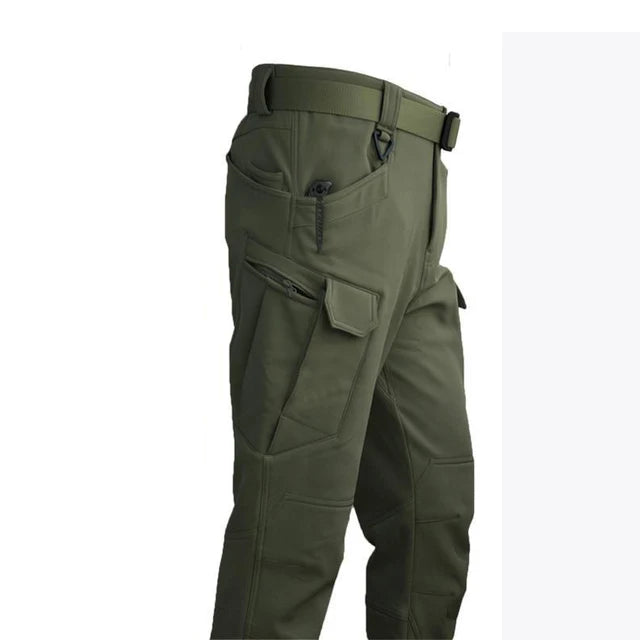 Men's Tactical Softshell Tracksuit, Fleece Lined