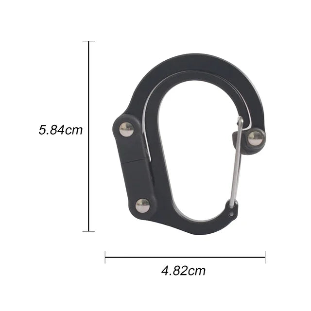 Hybrid Rotating Aluminum Carabiner