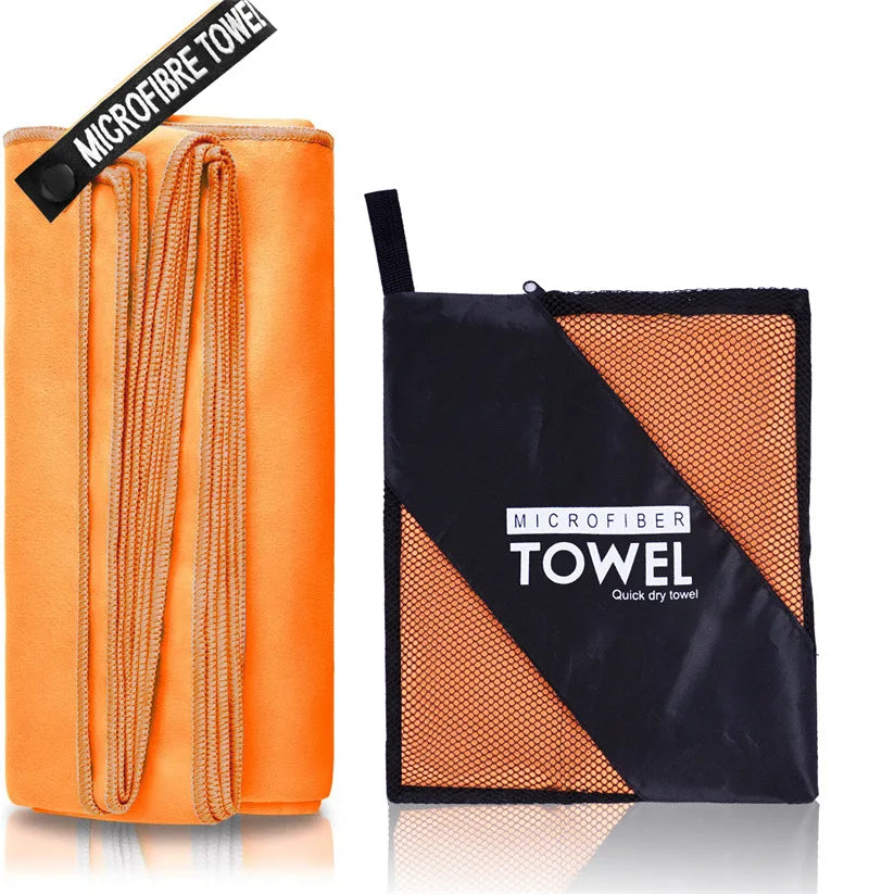 Quick Dry Microfiber Sports Towel 40×80 & 80×160 Cm