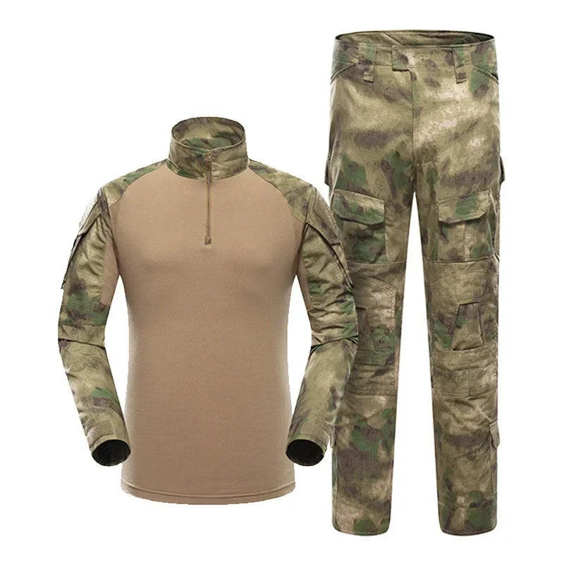 Tactical Camouflage Shirt & Pants Set