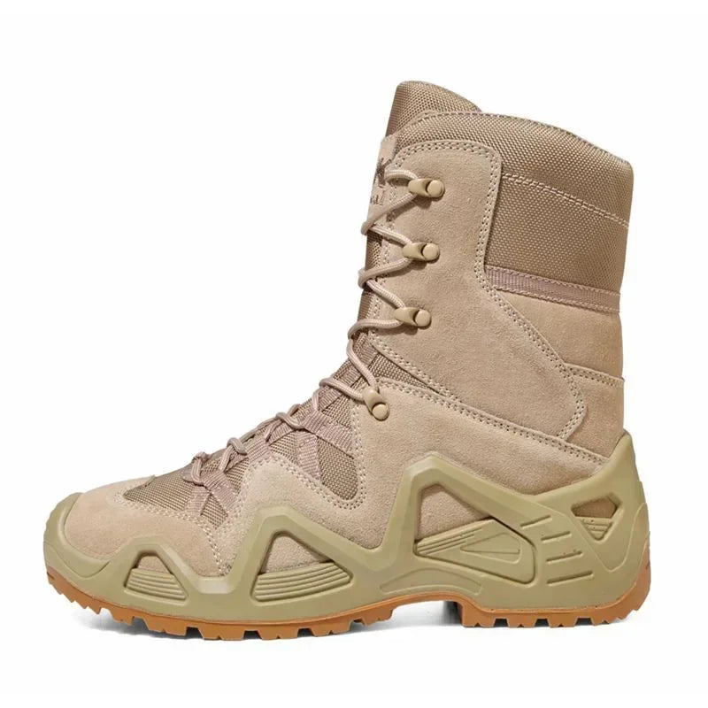 Men's Breathable Lace Up Tactical Hiking Boots