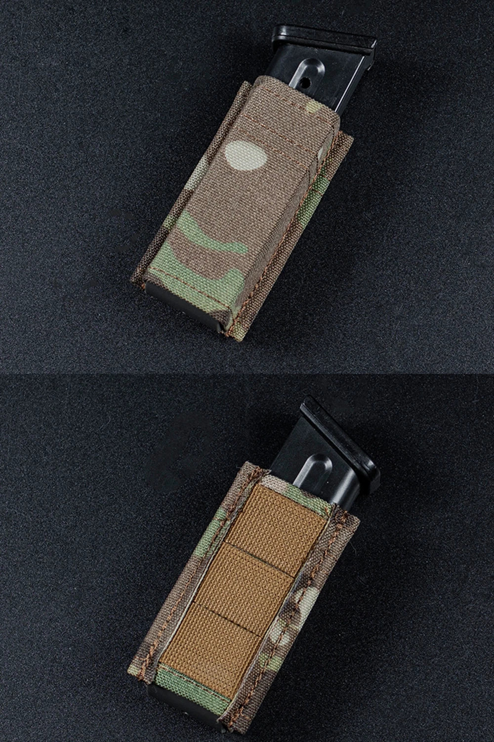 9mm Tactical Pistol Magazine Pouch Single or Double