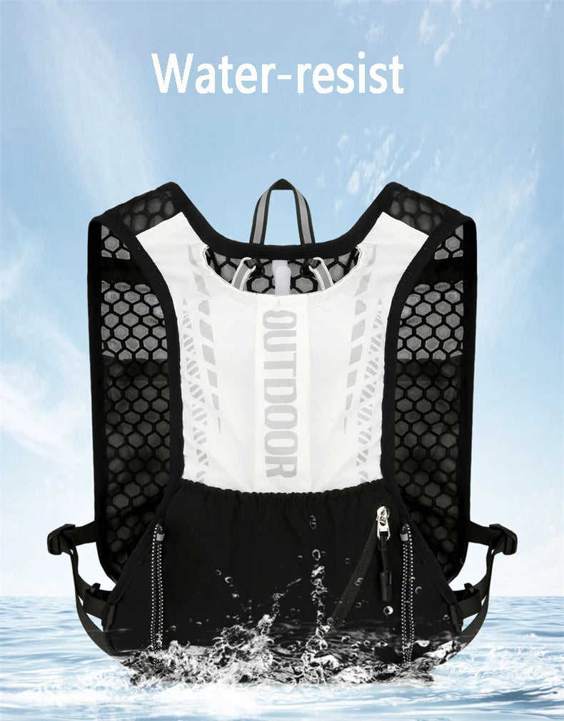Reflective Hydration Vest Running & Cycling