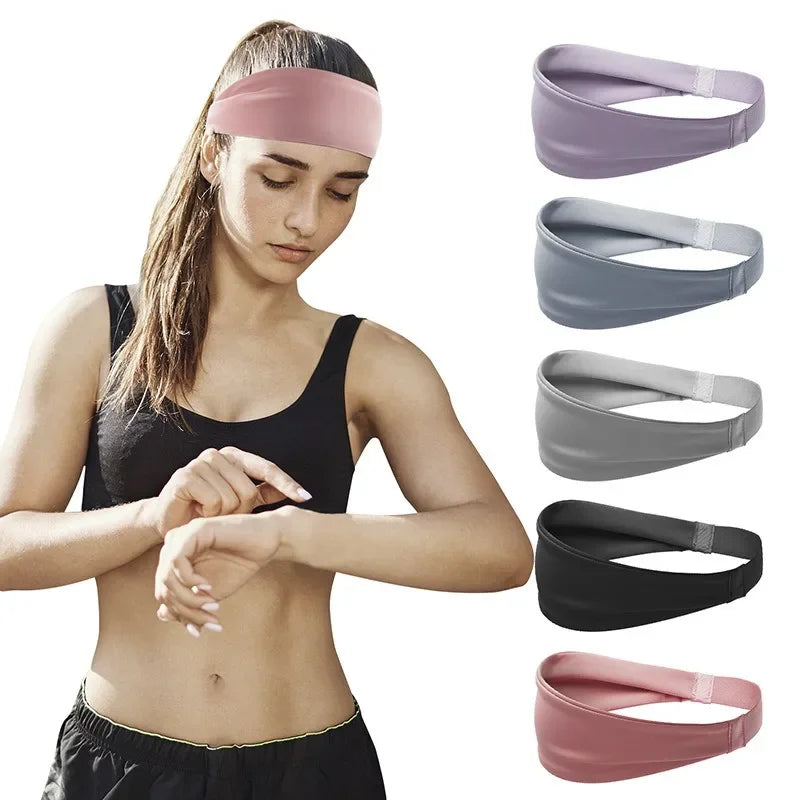 Elastic Absorbent Sports Headband