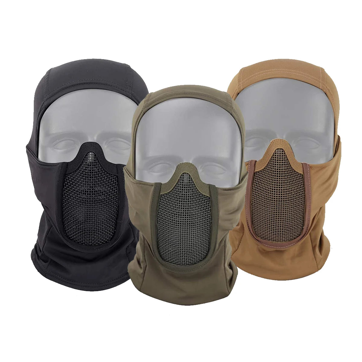 Tactical Mesh Half Face Balaclava