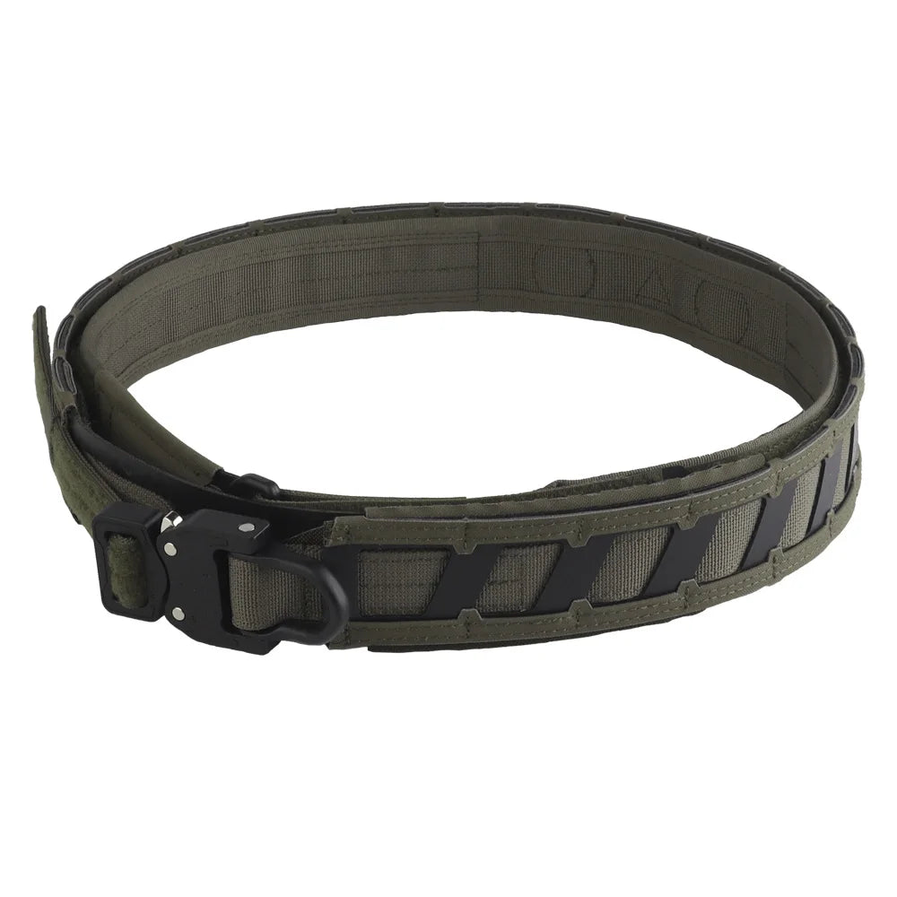 Magnetic Tactical Battle Belt Ranger Green