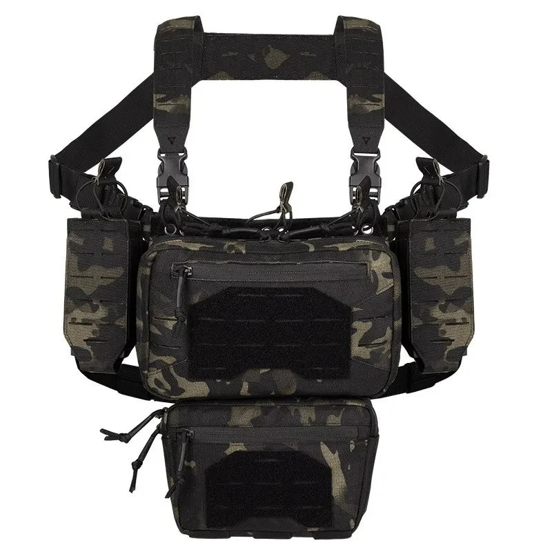 Camo MOLLE Chest Rig