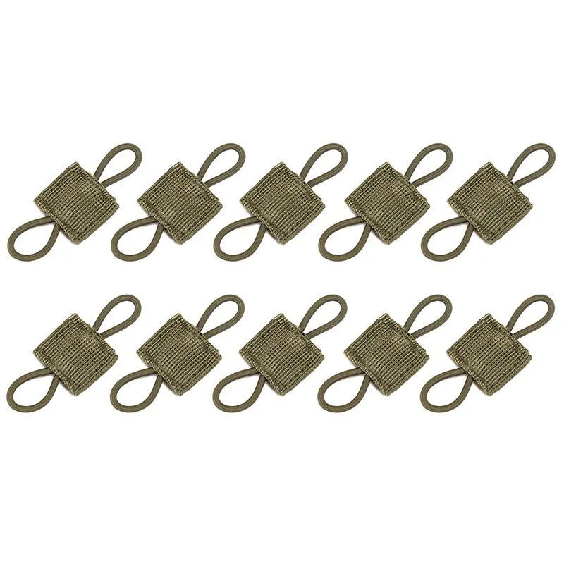 MOLLE Elastic Nylon Retainers 10 Pack