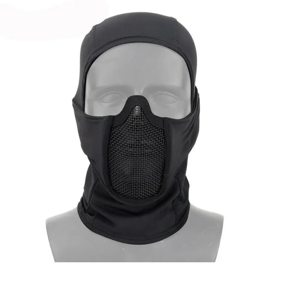 Tactical Mesh Half Face Balaclava