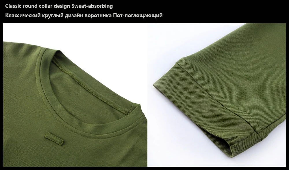 Men's Quick Dry O Neck Outdoor Tee