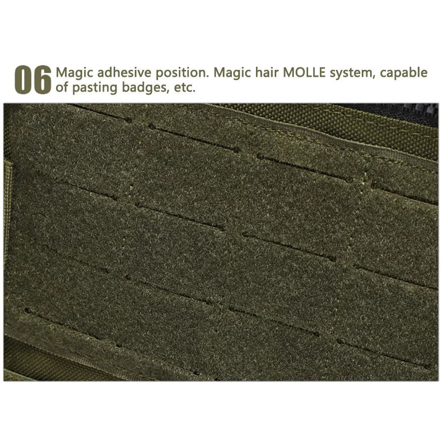 MOLLE Tactical Training Vest Waterproof quick-release