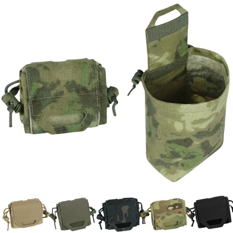Foldable MOLLE Dump Pouch Mini Magazine Utility