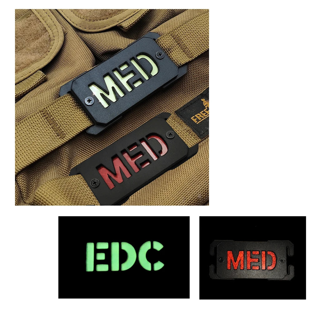 MOLLE Night Light Id Patch (hook & Loop)