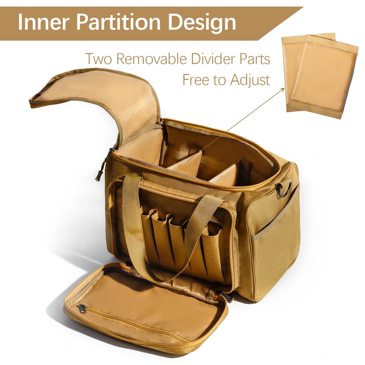 Tactical Storage Bag  Multifunction Durable and Waterproof Suitable for Training Field Equipment with Adjustable Shoulder Straps