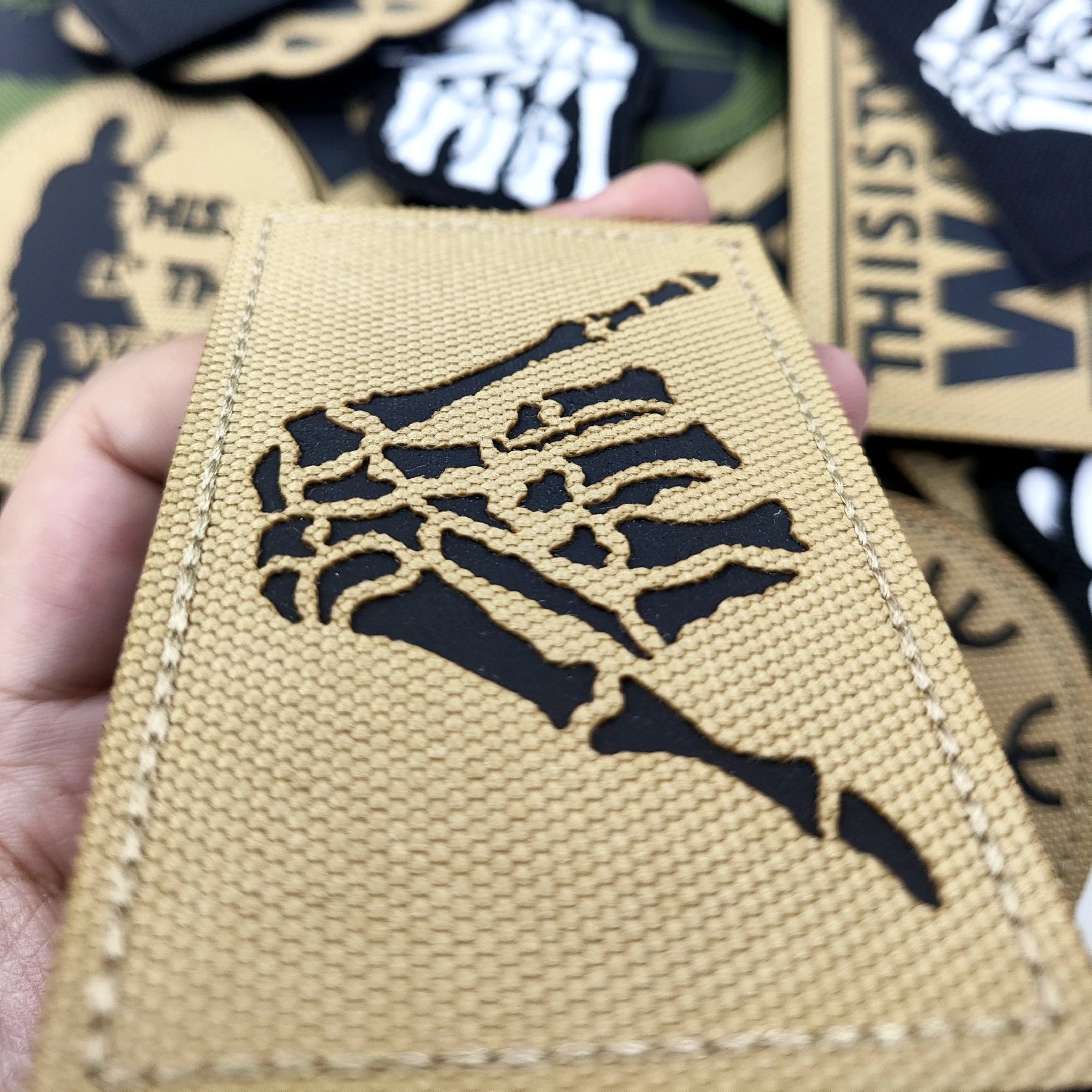 Embroidered Hook & Loop Armband Patch