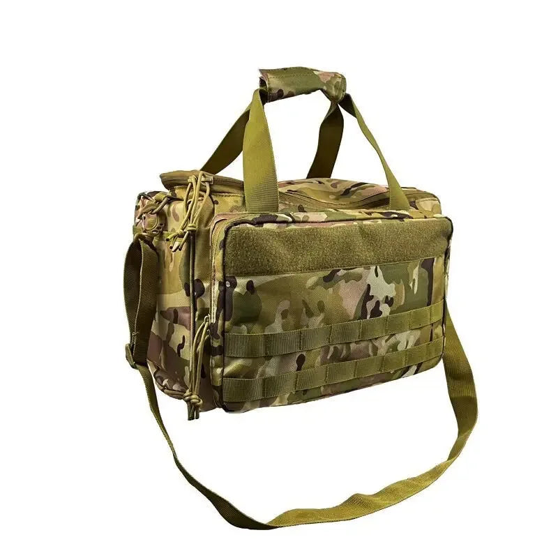 Tactical Storage Bag  Multifunction Durable and Waterproof Suitable for Training Field Equipment with Adjustable Shoulder Straps