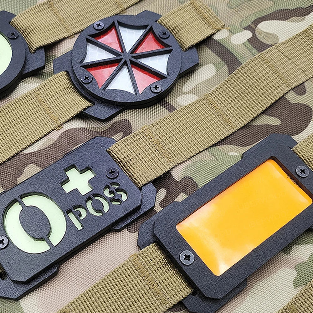 MOLLE Night Light Id Patch (hook & Loop)