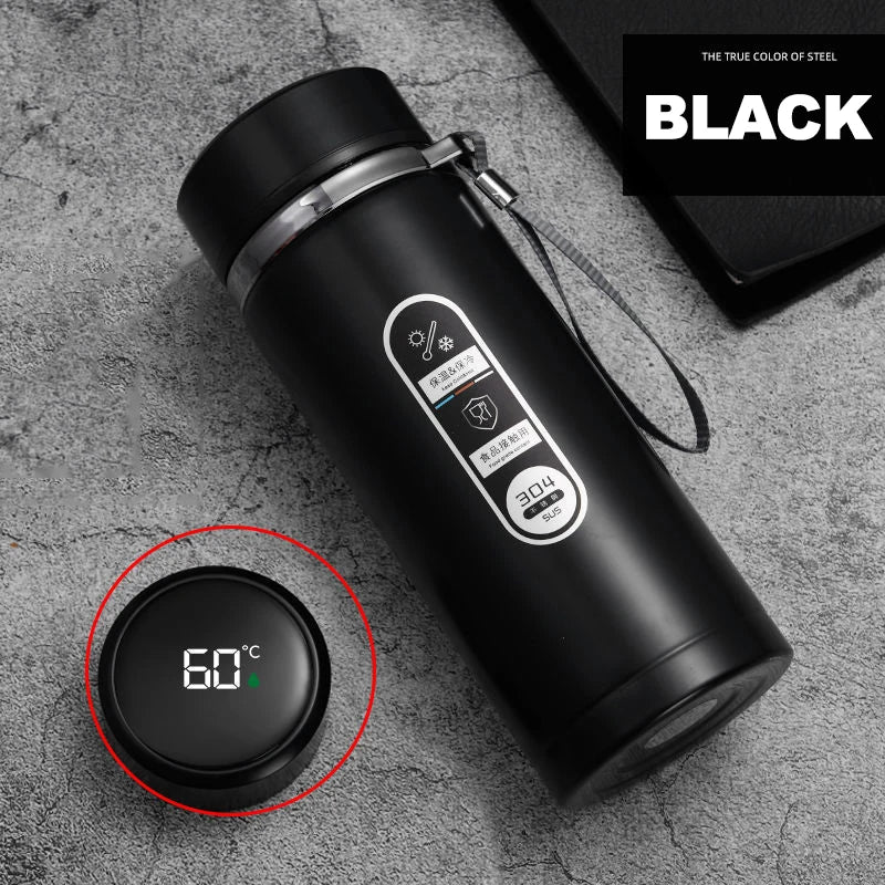 LED Temperature Stainless Steel Thermos