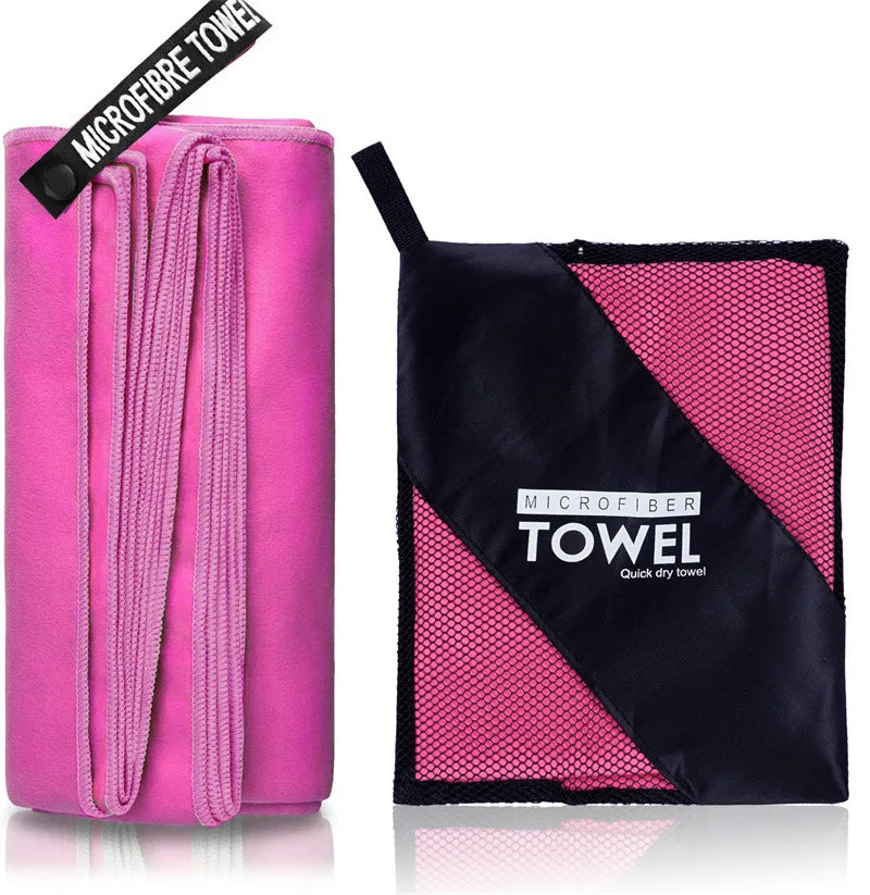 Quick Dry Microfiber Sports Towel 40×80 & 80×160 Cm