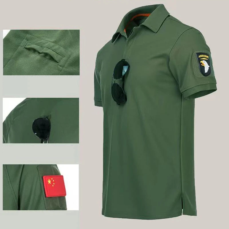 Men's Quick Dry O Neck Outdoor Tee