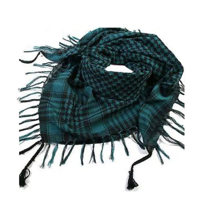 Lightweight Plaid Tactical Scarf Unisex