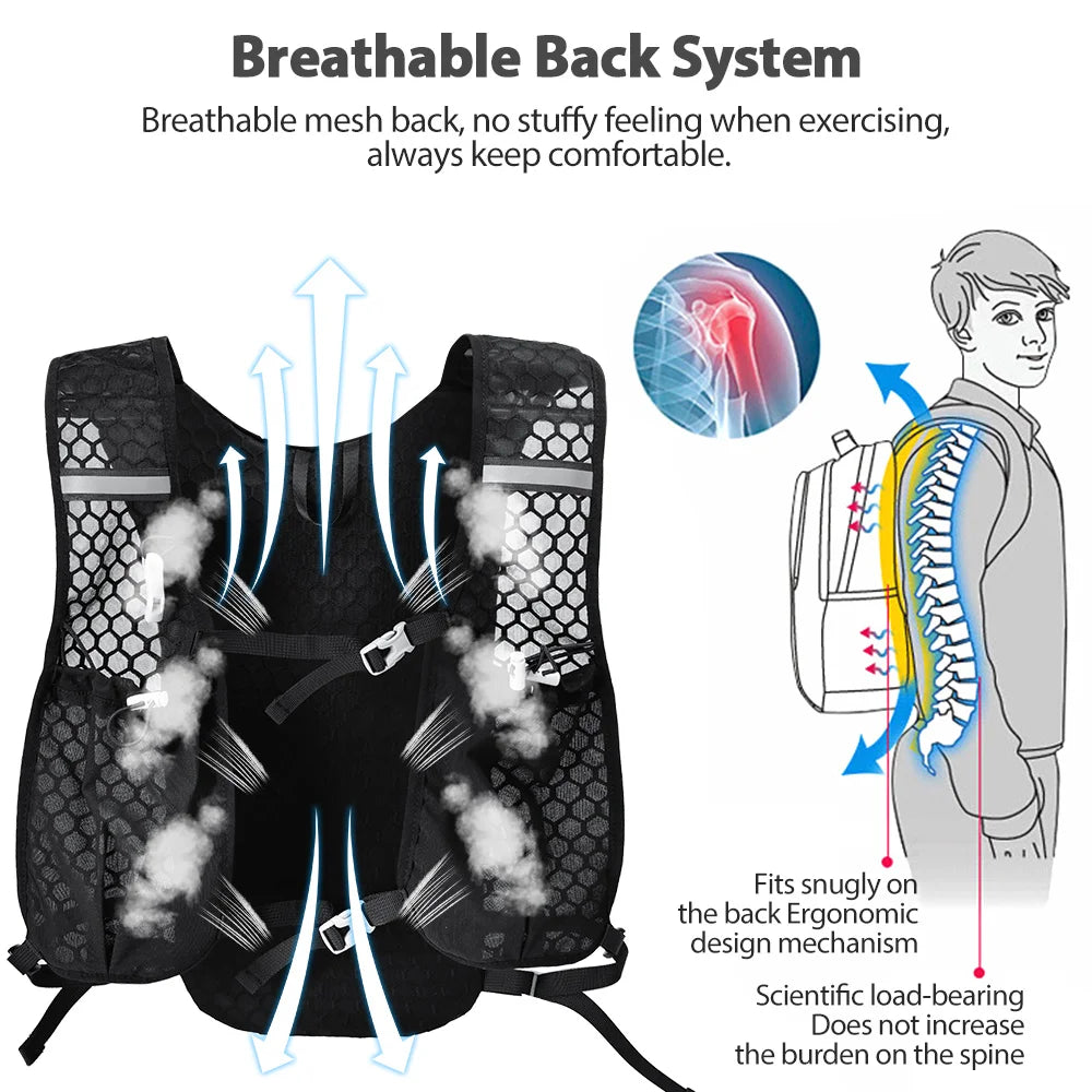 Breathable Running Hydration Vest