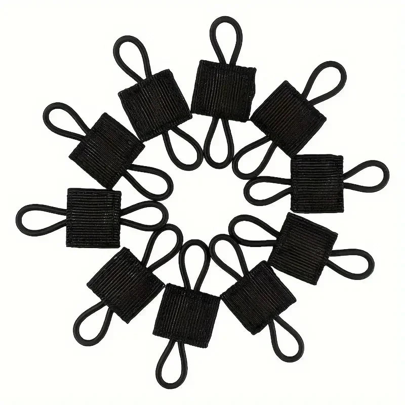 MOLLE Elastic Nylon Retainers 10 Pack