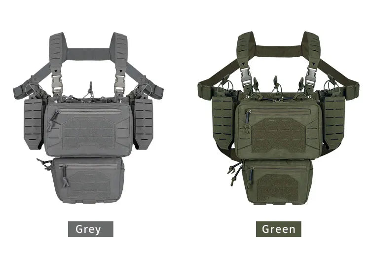 Camo MOLLE Chest Rig