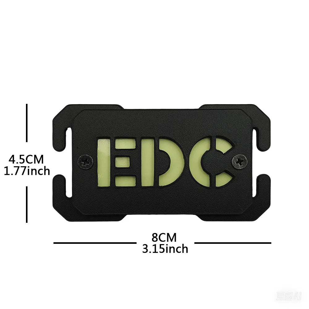 MOLLE Night Light Id Patch (hook & Loop)
