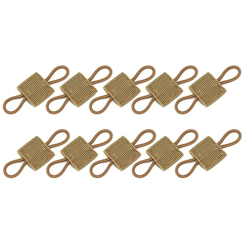 MOLLE Elastic Nylon Retainers 10 Pack