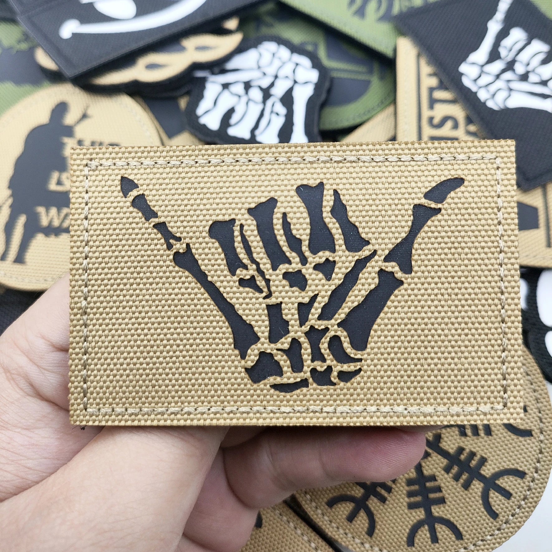 Embroidered Hook & Loop Armband Patch