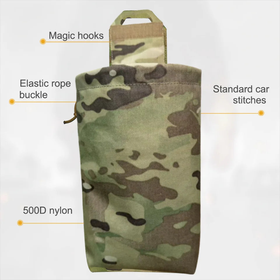 Foldable MOLLE Dump Pouch Mini Magazine Utility