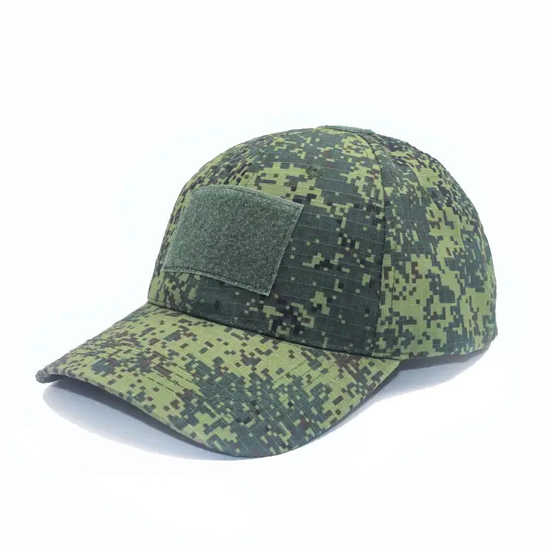Camouflage Mesh Snapback Cap Adjustable Unisex