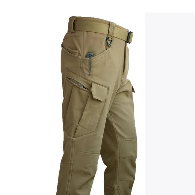 Men's Tactical Softshell Tracksuit, Fleece Lined