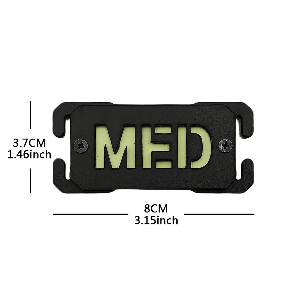 MOLLE Night Light Id Patch (hook & Loop)
