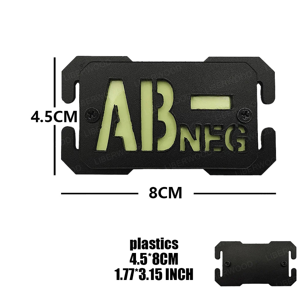 MOLLE Night Light Id Patch (hook & Loop)