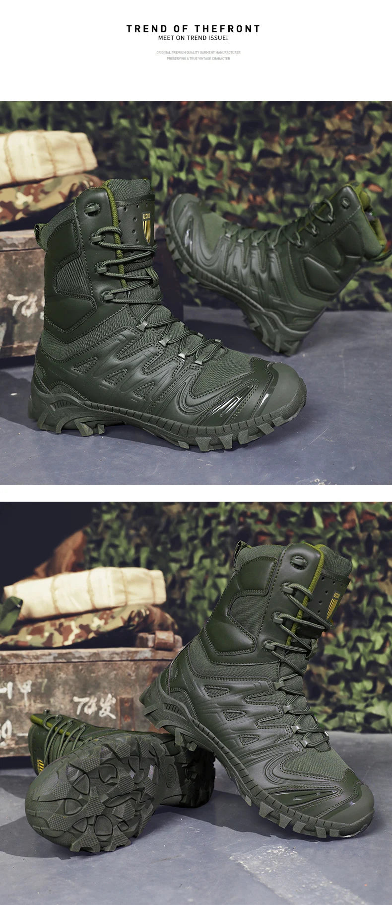 Men's High Top Hiking Boots